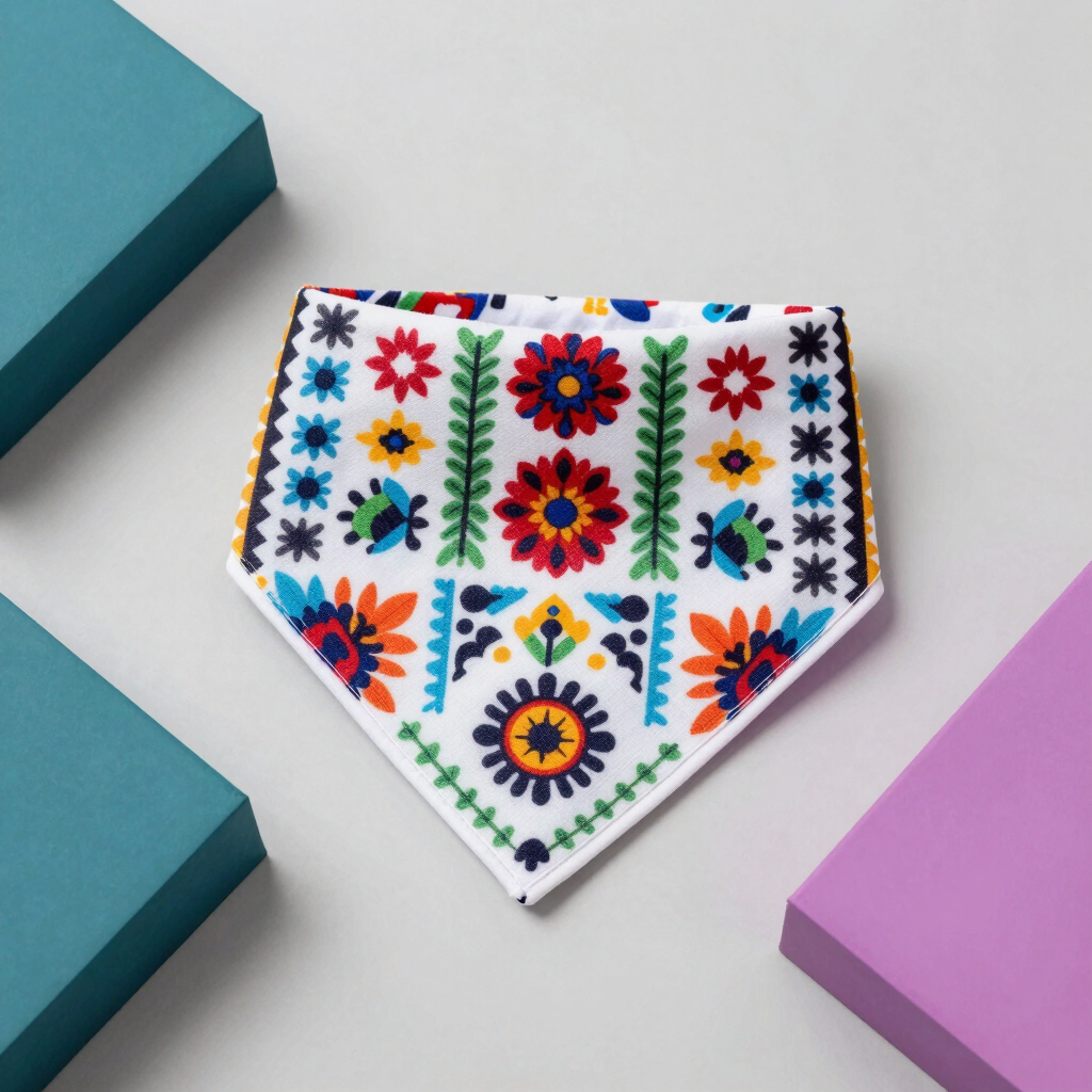 Bandana Reversible Alebrije Coquetón
