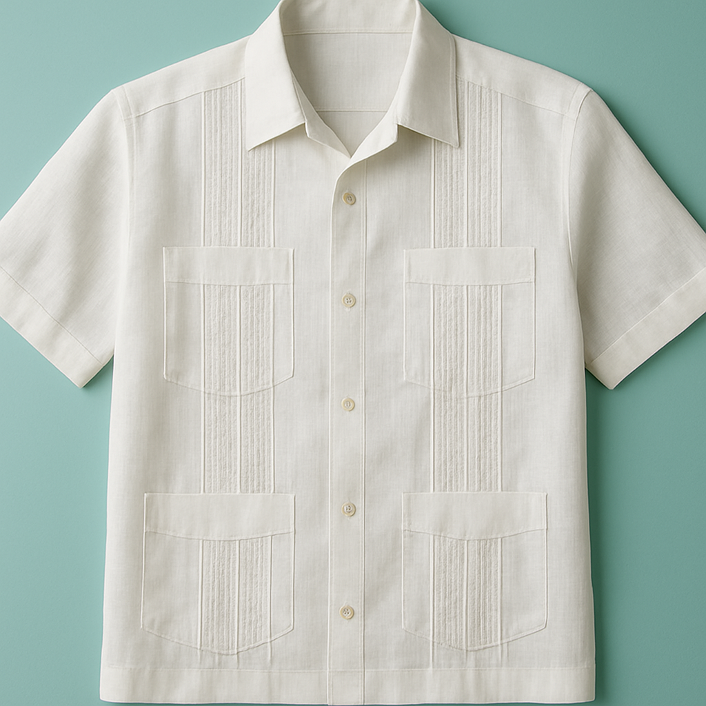 Camisa Guayabera Celaya para Gatos