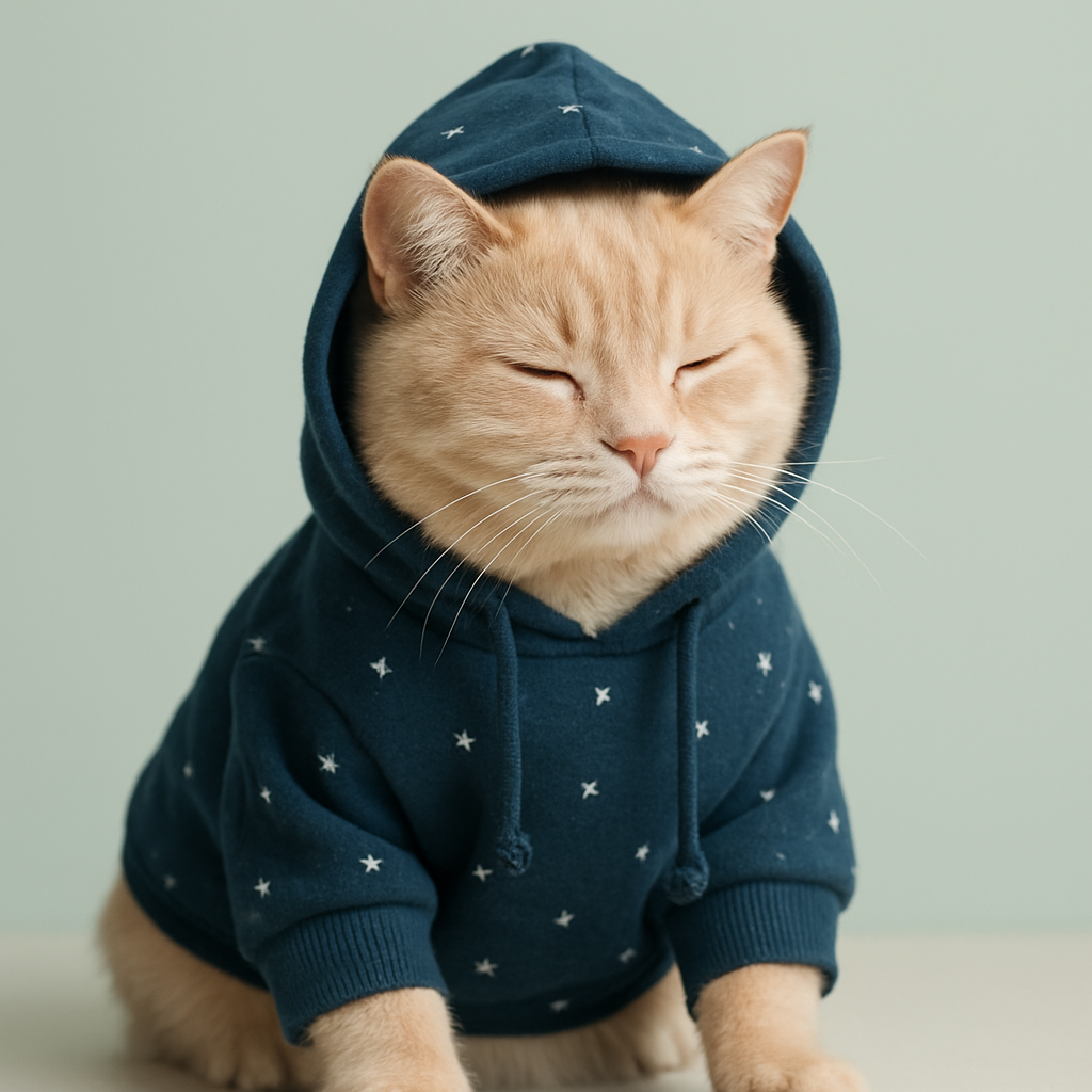 Sudadera Gatito Cósmico