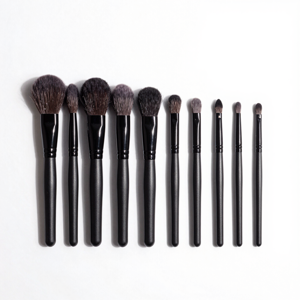 Kit de Pincéis de Maquiagem 12 Peças