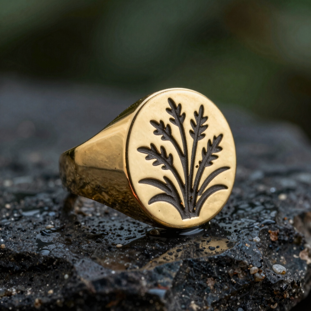 Foliage Filigree Signet