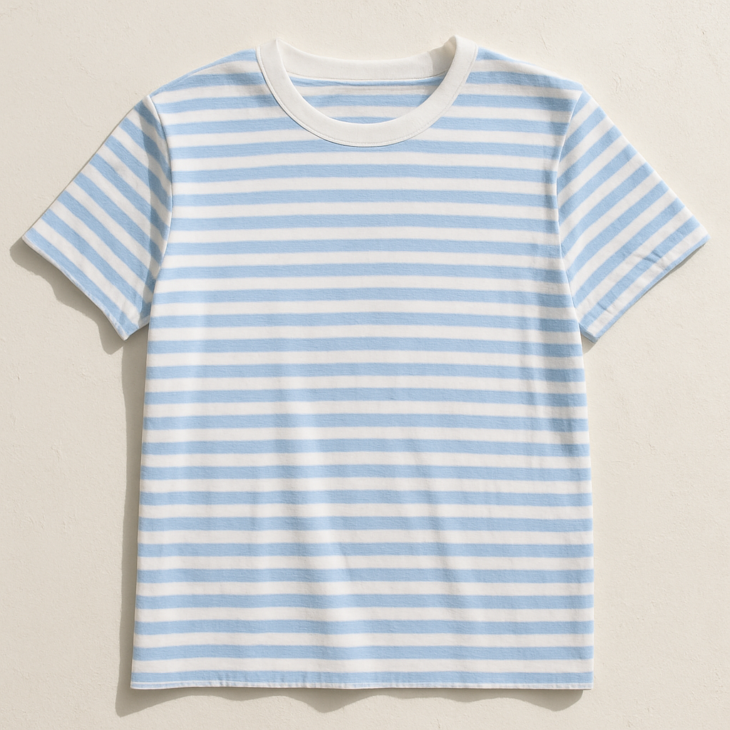 Playera Rayas Marina