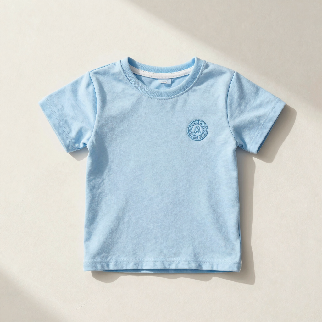 Camiseta Básica Azul Pelota