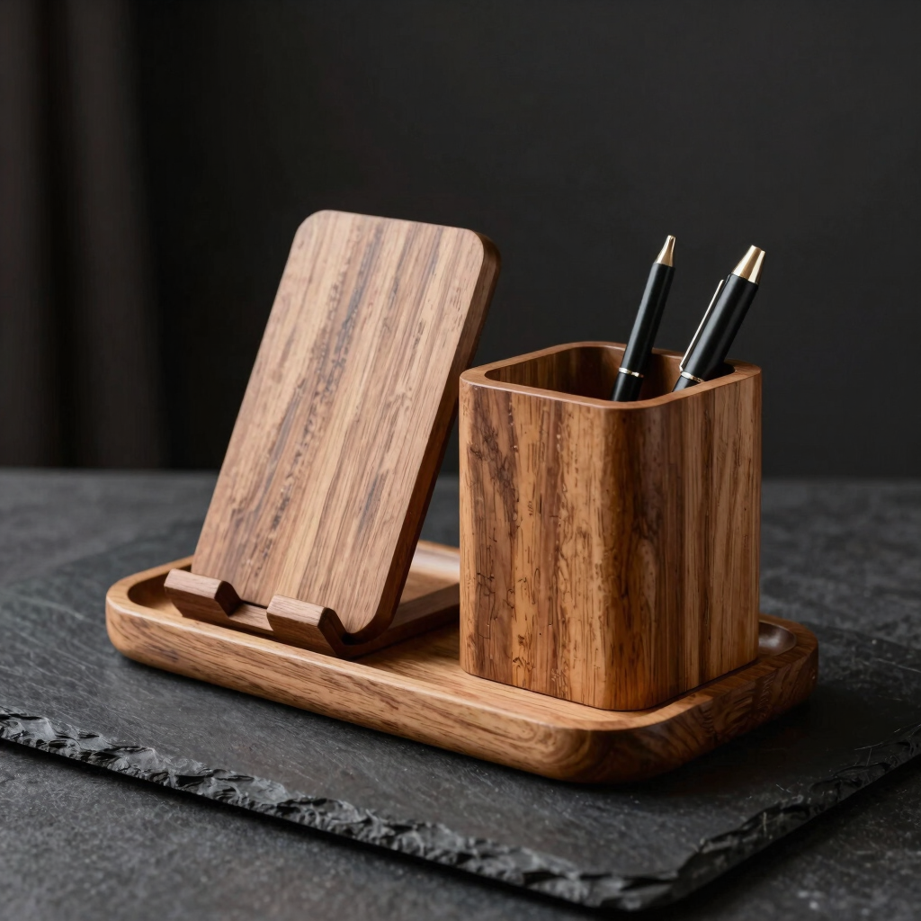 Verdant Desk Organizer Trio