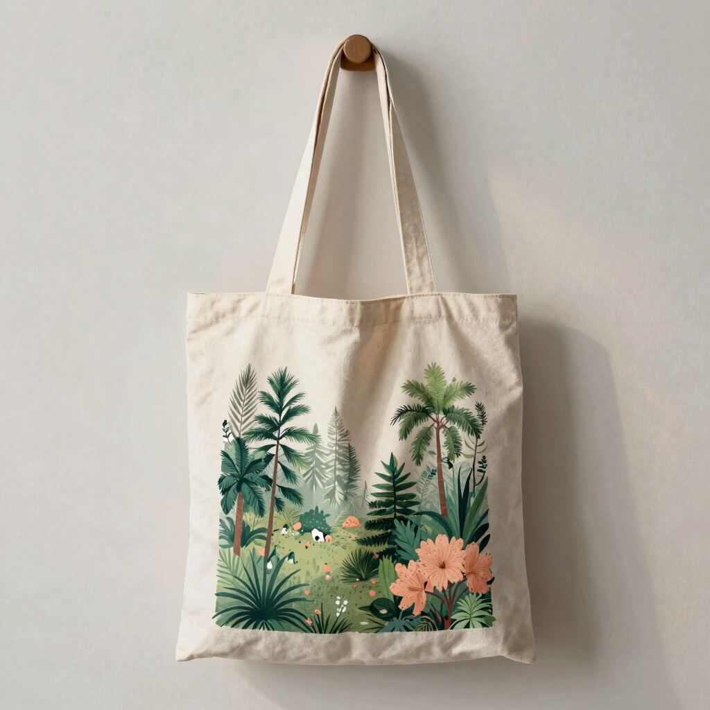 Totebag de Lona Estampada