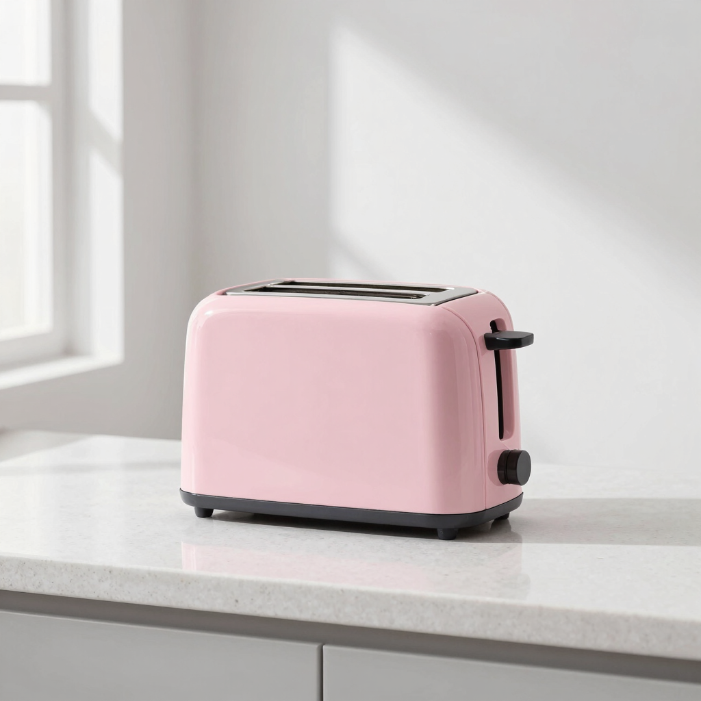 Kasoch Slim Two-Slice Toaster in Blossom Pink