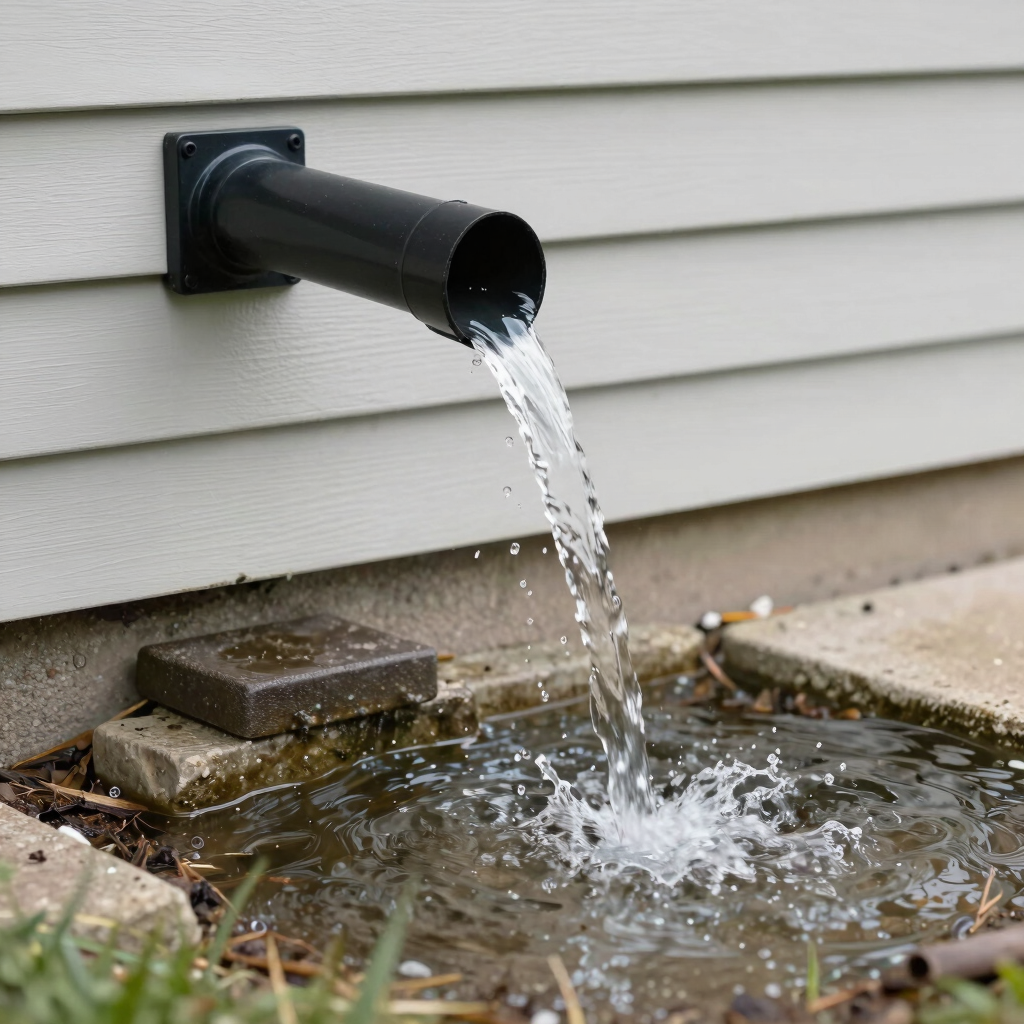 Downspout Flushing & Flow Diagnostics