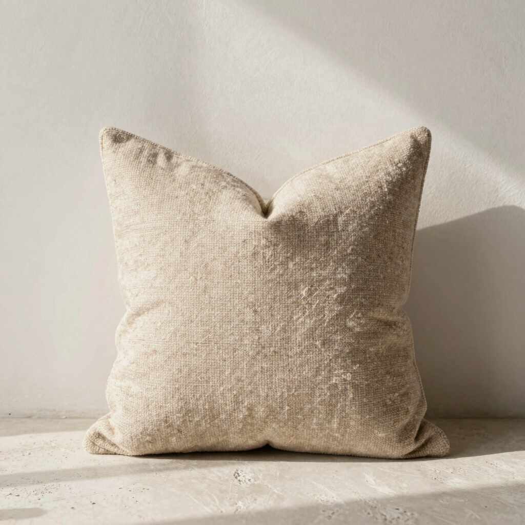 Bouclé Accent Cushion