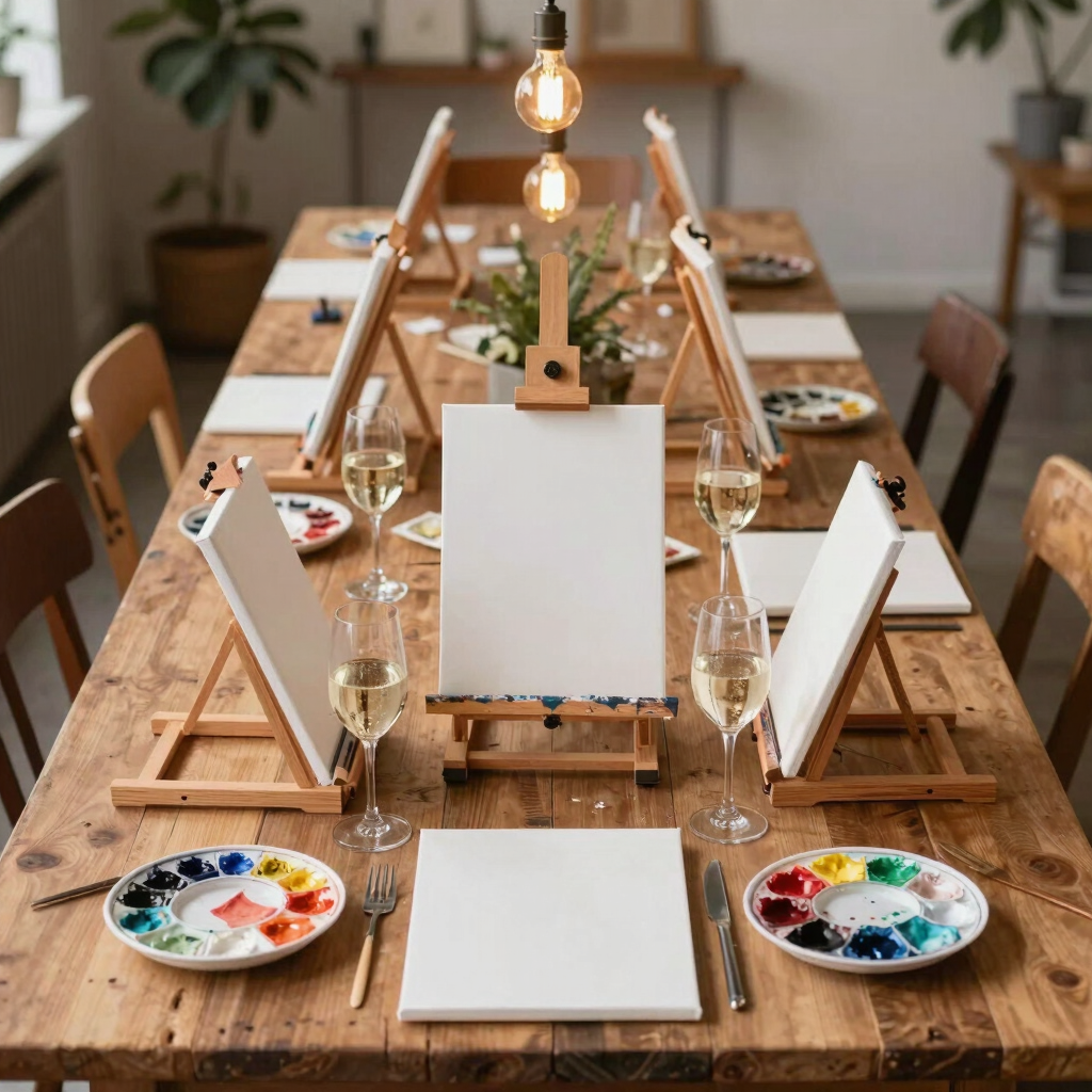 Group Rate Build Your Own Paint & Sip Experience