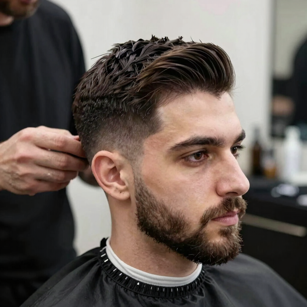 Designer Haircut & Beard Styling for Men