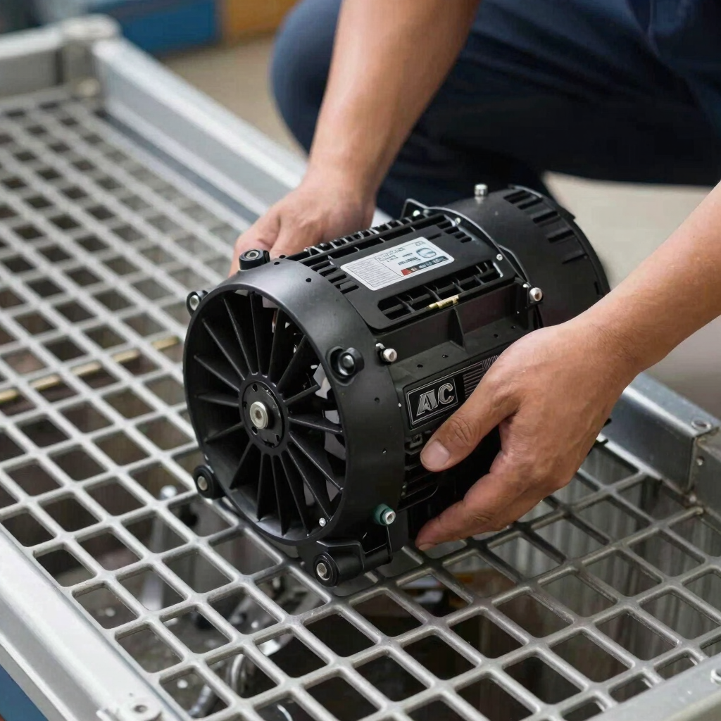 A/C Condenser Fan Motor Replacement