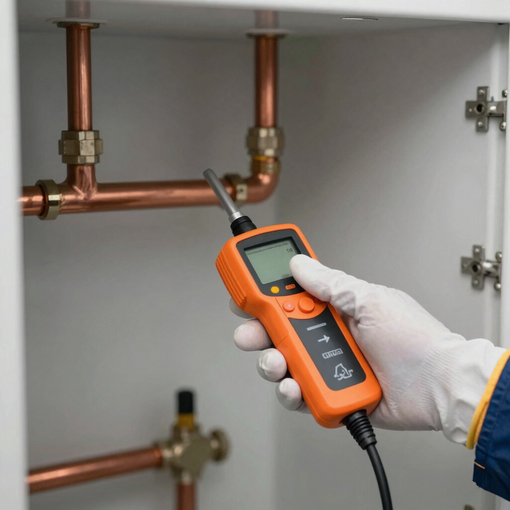 Refrigerant Leak Detection & Pressure Test