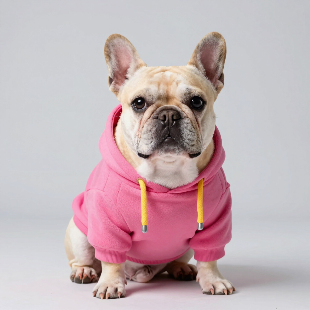 Sudadera con Capucha Perrito Cool