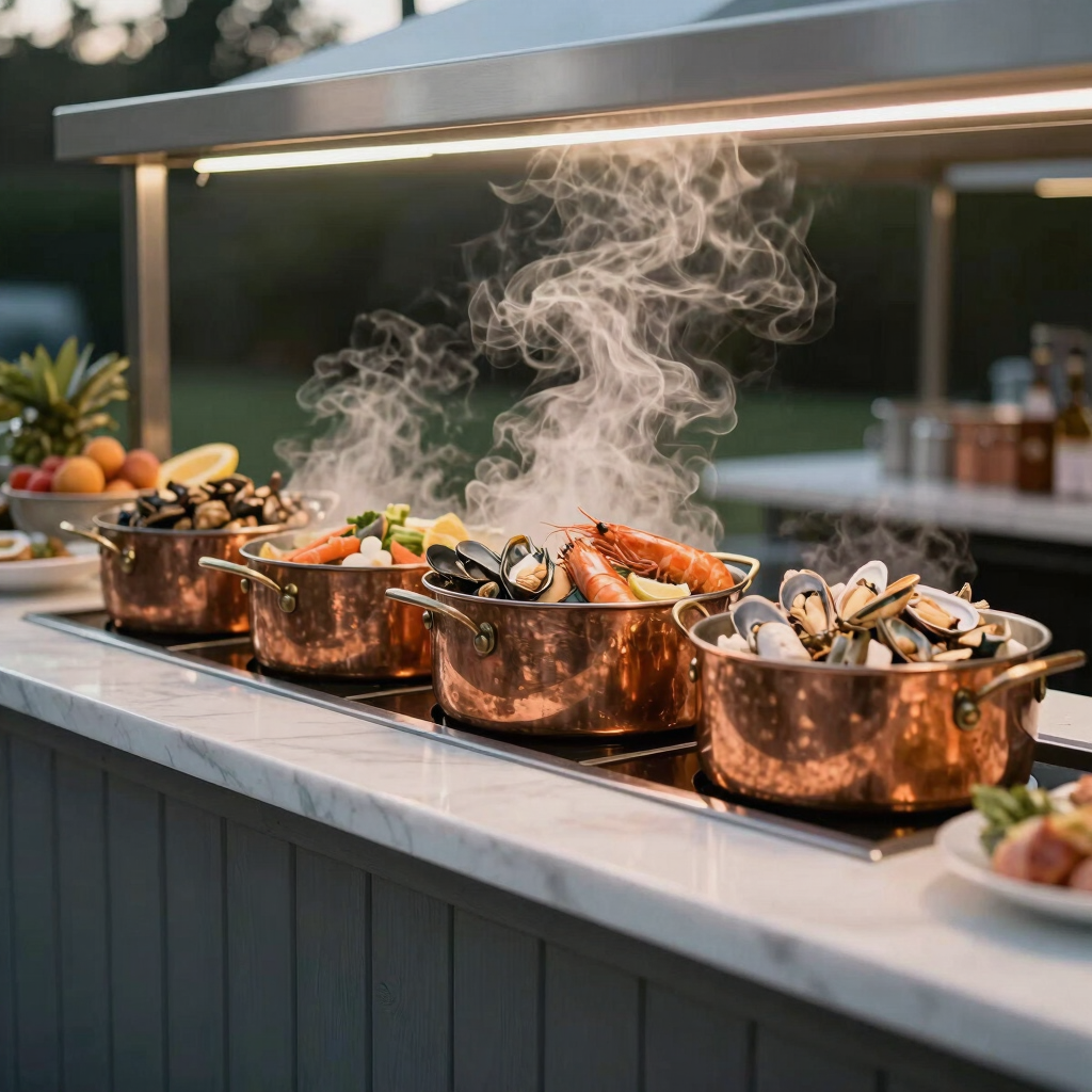 Live Gourmet Station Design