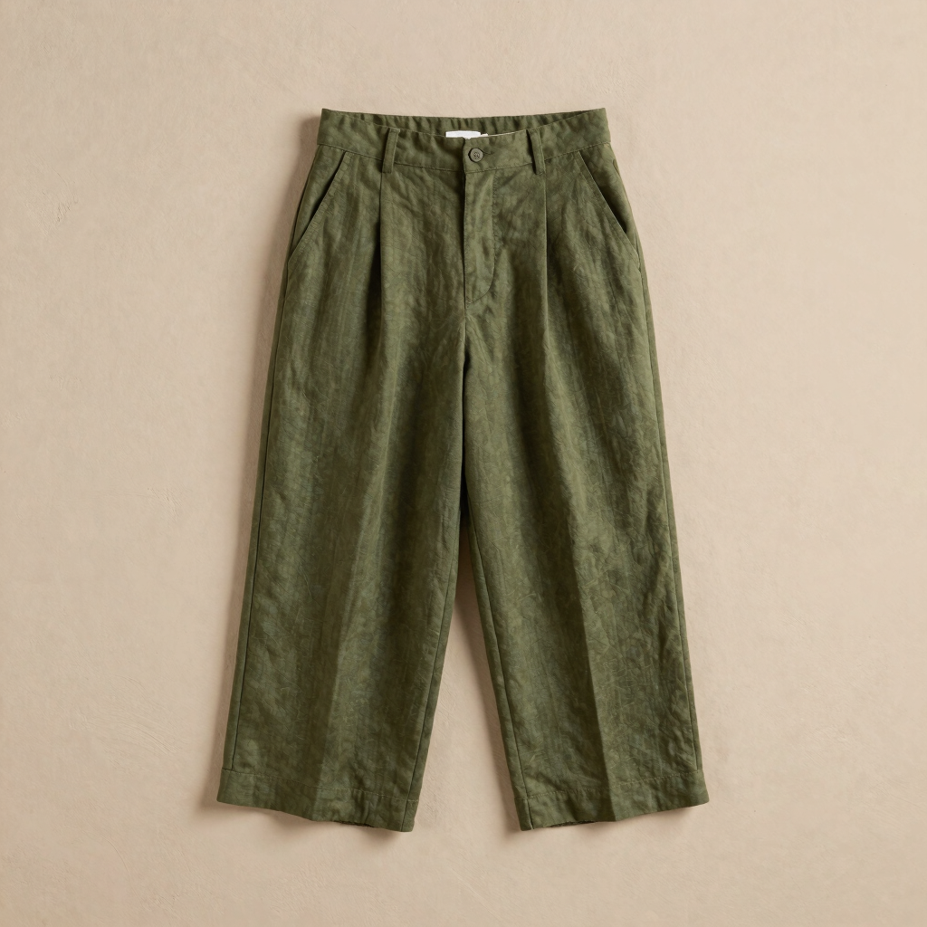Pantalón Culotte Oliva