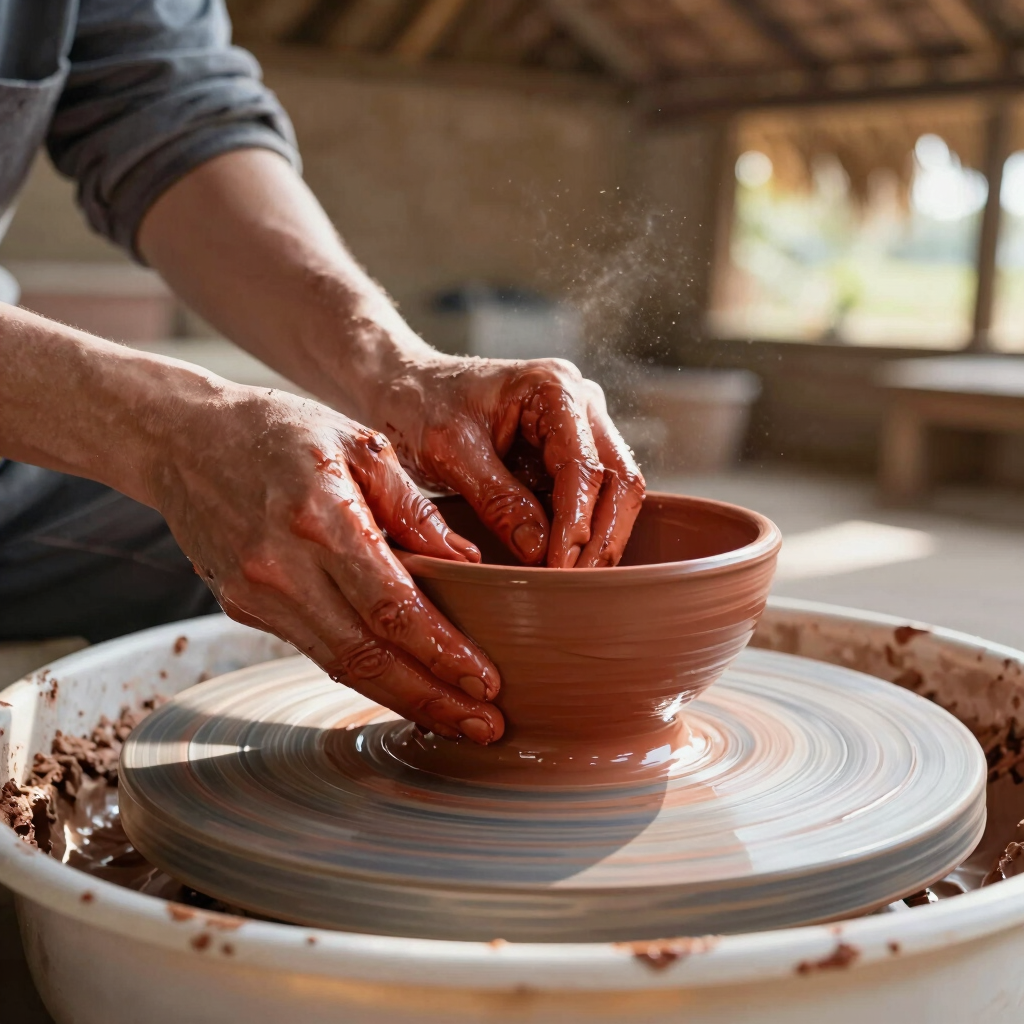 Clay Pottery & Grounding Workshop
