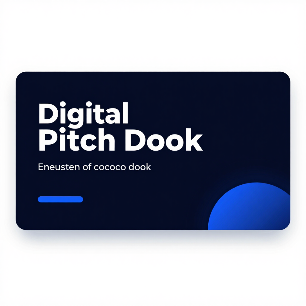 Business Plan & Pitch Deck Blueprint