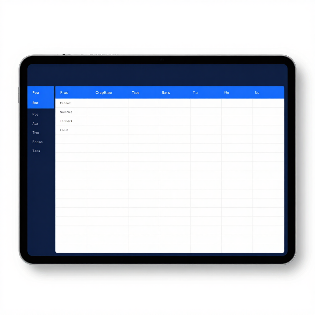 Financial Model Spreadsheet Template