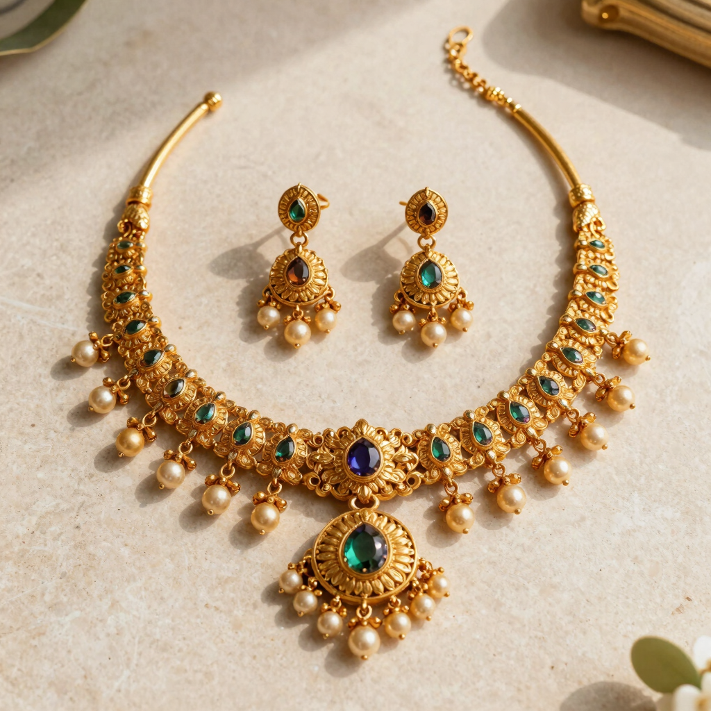 Royal Kundan Choker Set