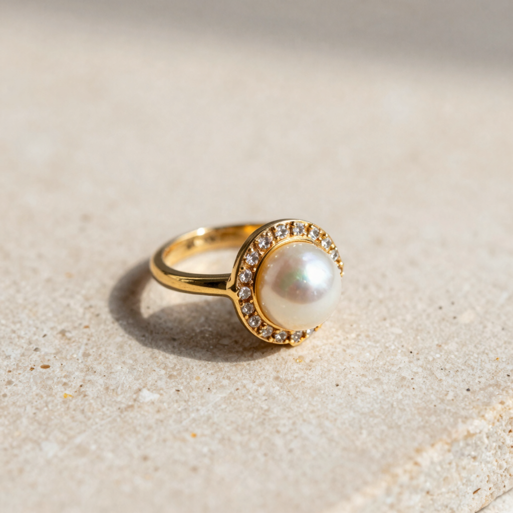 Zariyah Pearl Statement Ring