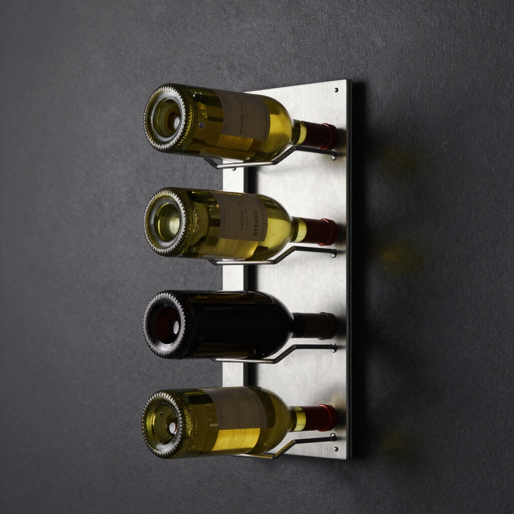 AeroFrame Solo 9-Bottle Wall Rack