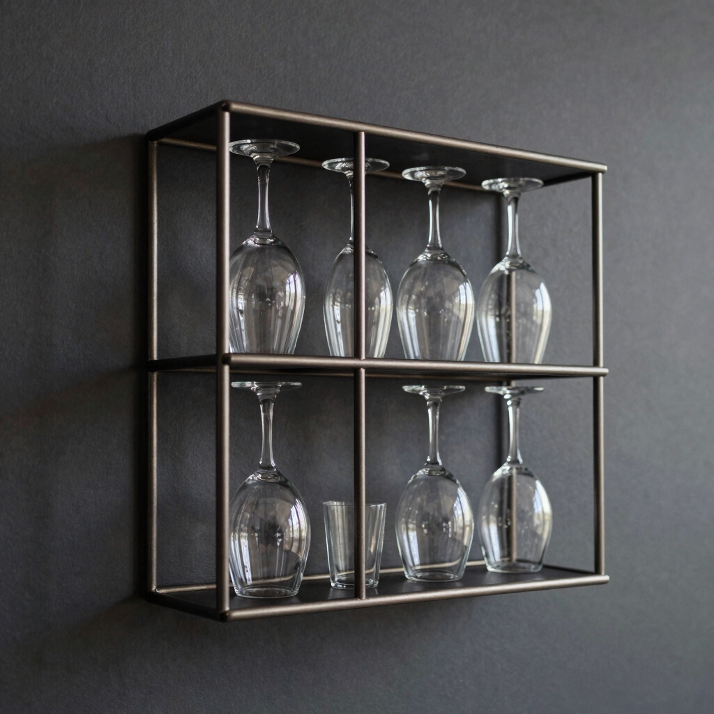 Portal Floating Stemware Grid