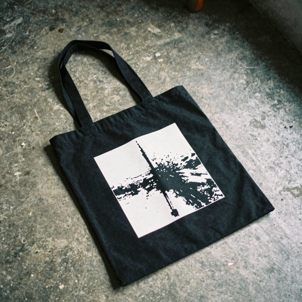 Xerox Distortion Canvas Tote