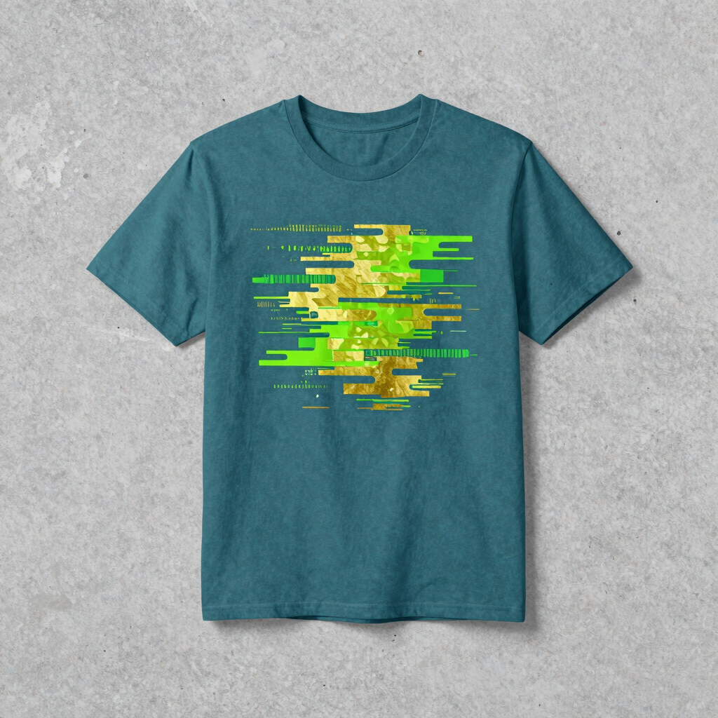 Glitch Graphic Heavyweight Tee