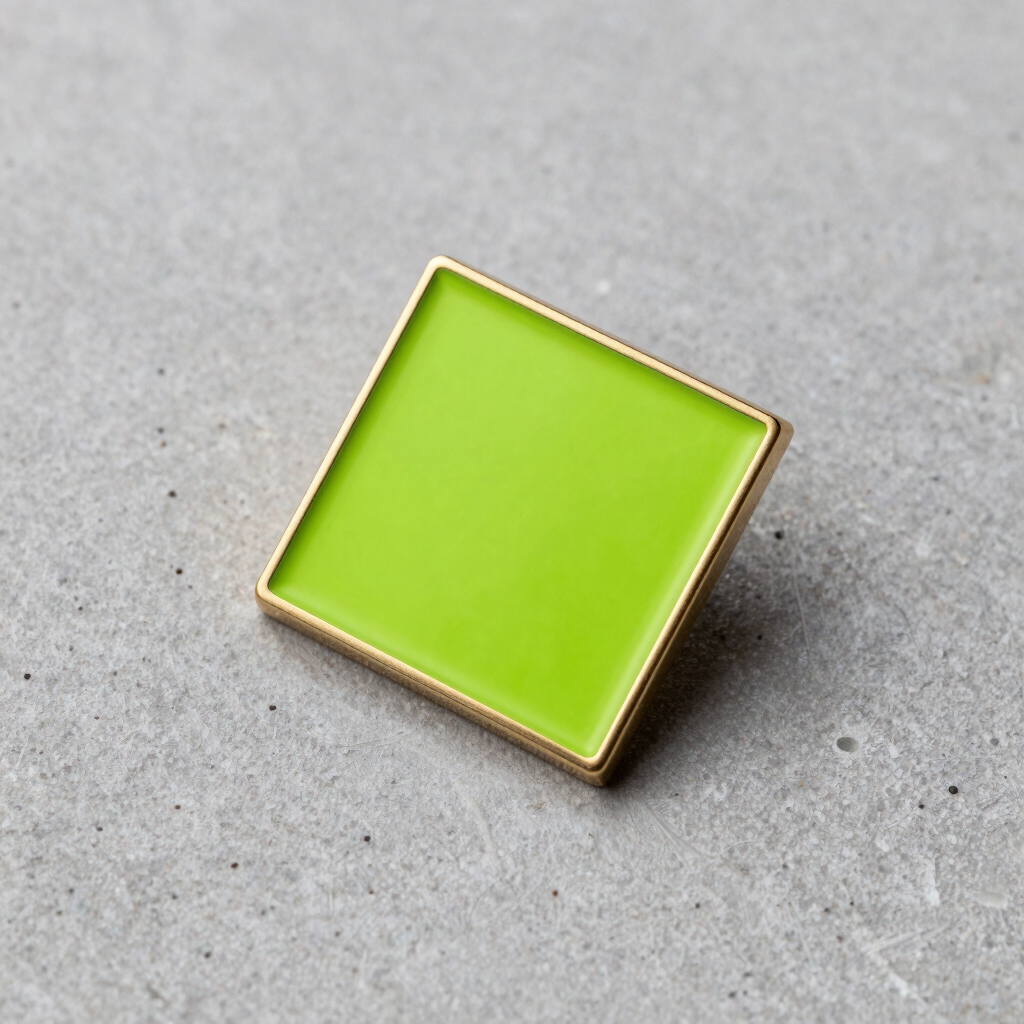 Electro-Plated Gold Enamel Pin
