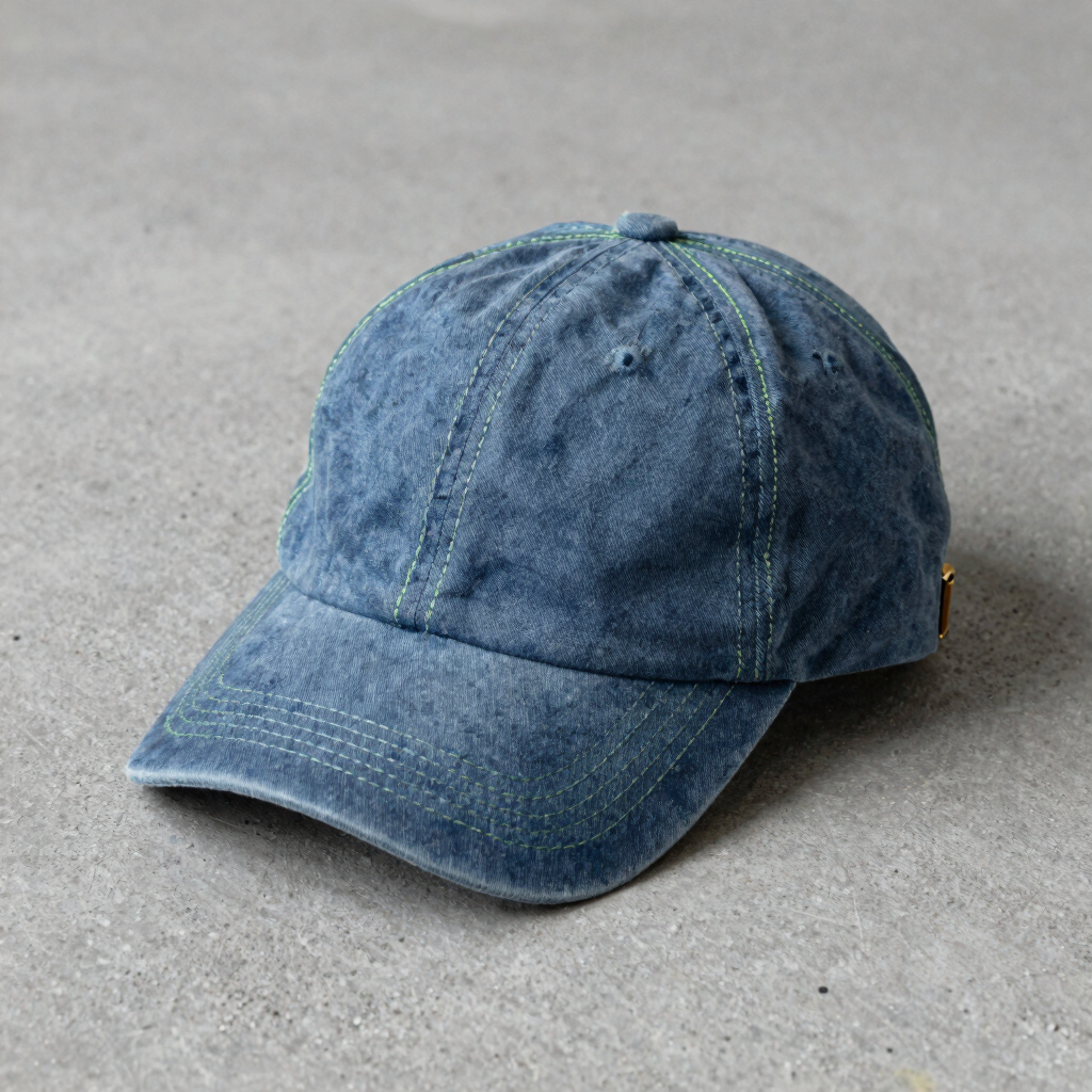 Brutalist Grid Dad Hat