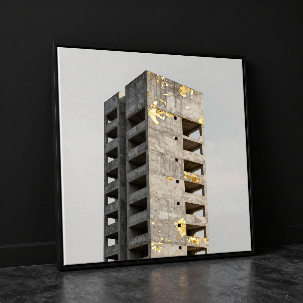 The Brutalist Obelisk Print