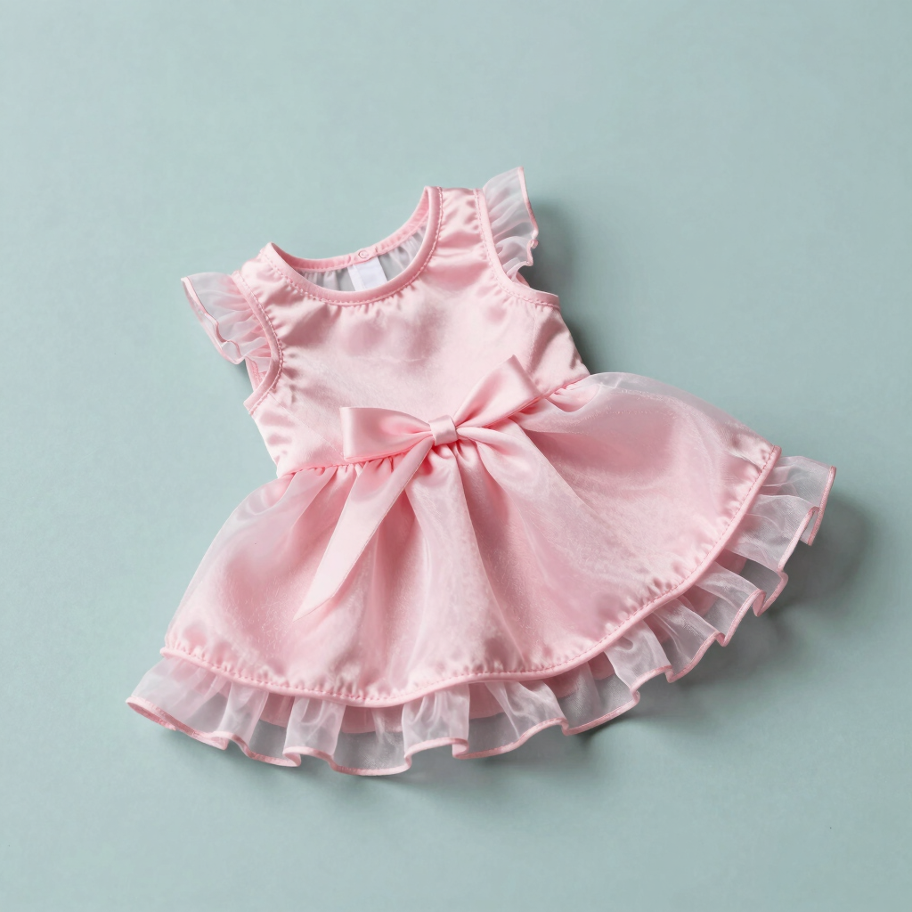 Vestido Michi-Coqueto con Volantes