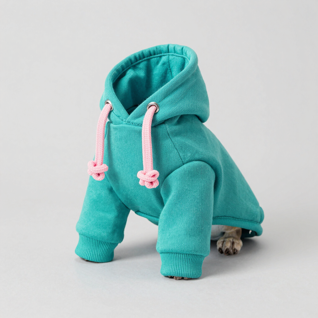 Sudadera Deportiva Patitas Teal