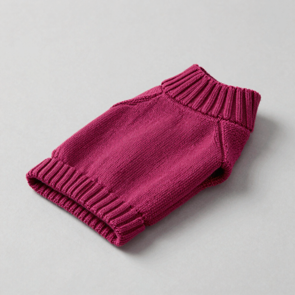 Suéter Tejido Artesanal Magenta