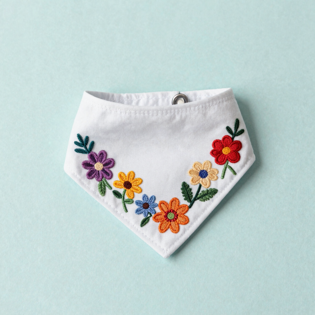 Bandana Artesanal Flores de Guanajuato
