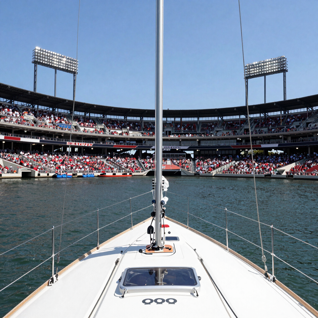 Oracle Park McCovey Cove Sail