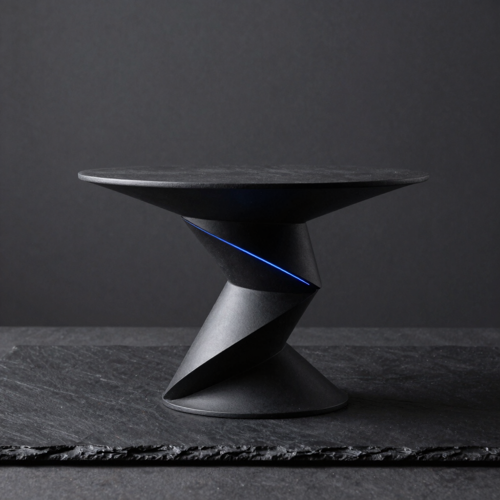 Escultura Abstrata de Mesa Helix