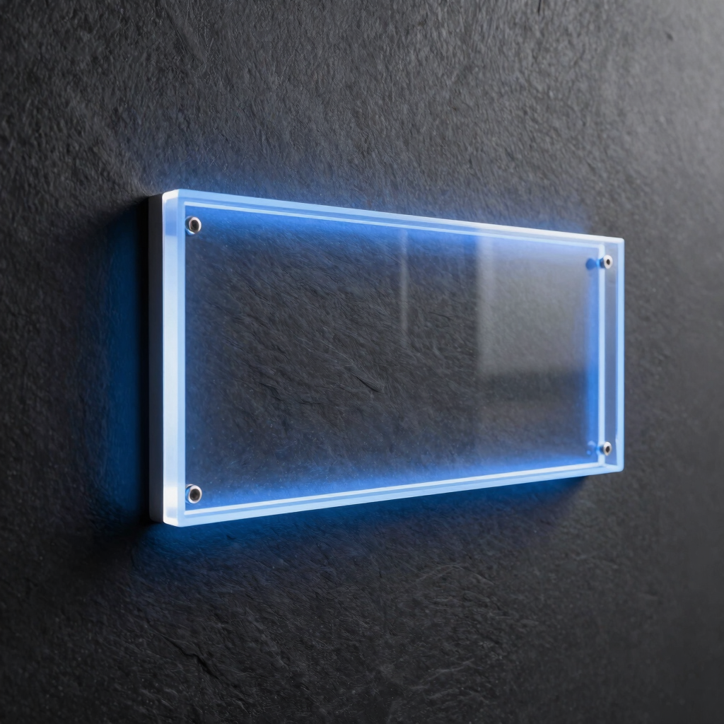 Painel Acrílico Retroiluminado
