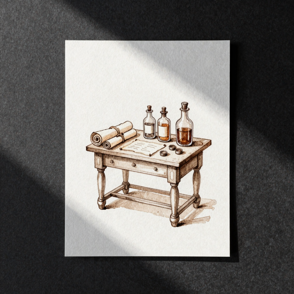 The Alchemist Study Sketch Card