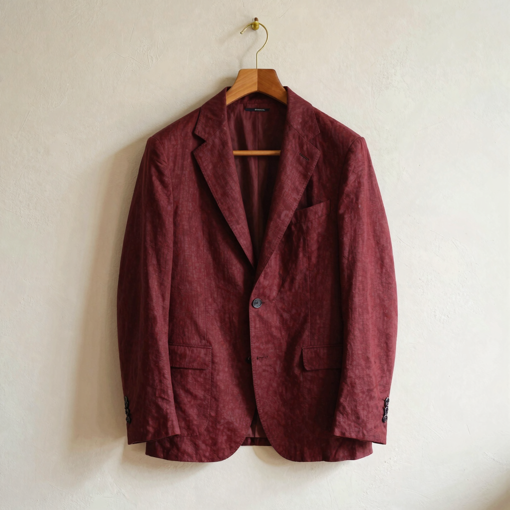 The Legacy Royal Burgundy Blazer