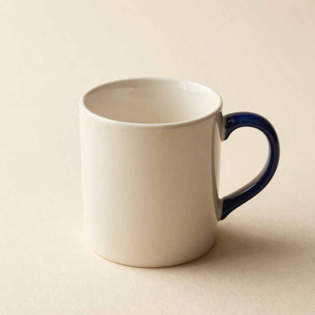 Two-Tone Ceramic Desktop Mug