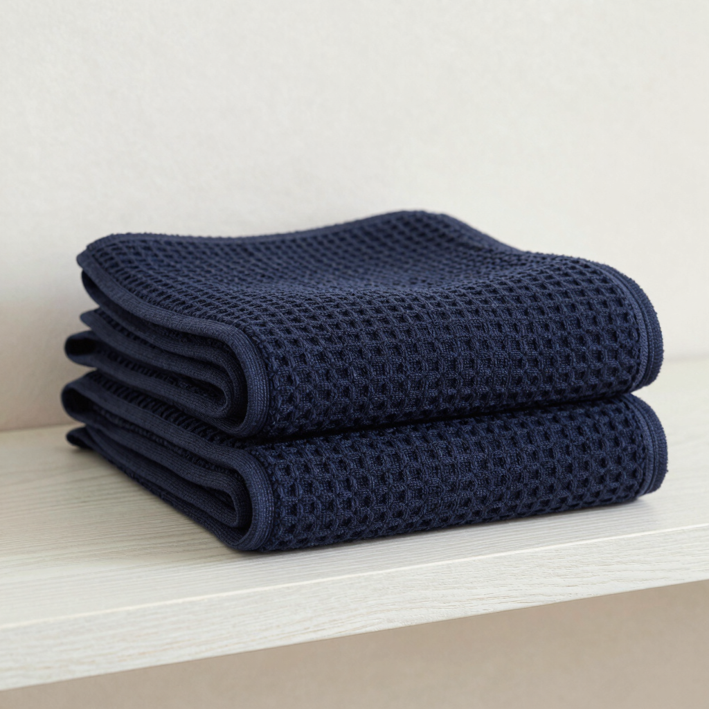 Organic Waffle Towel Set