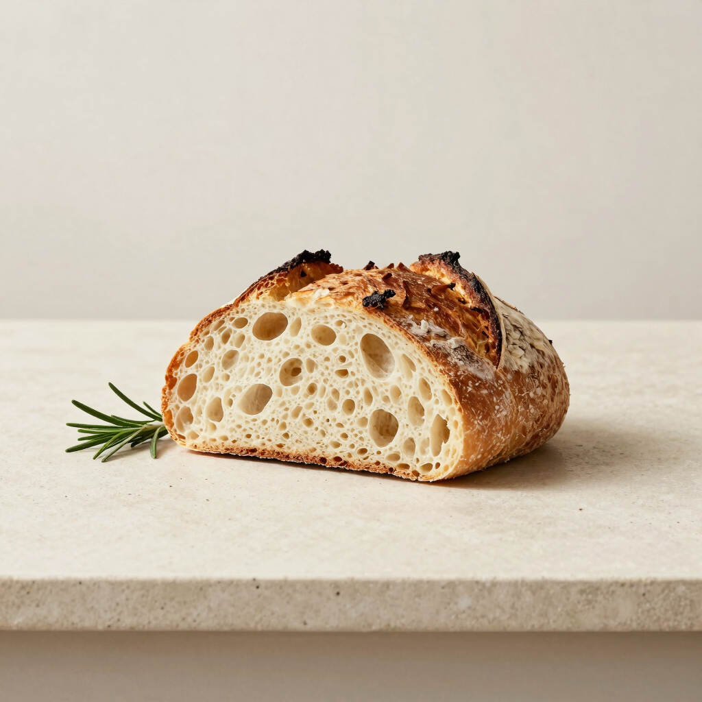 Pão de Fermentação Natural Sourdough