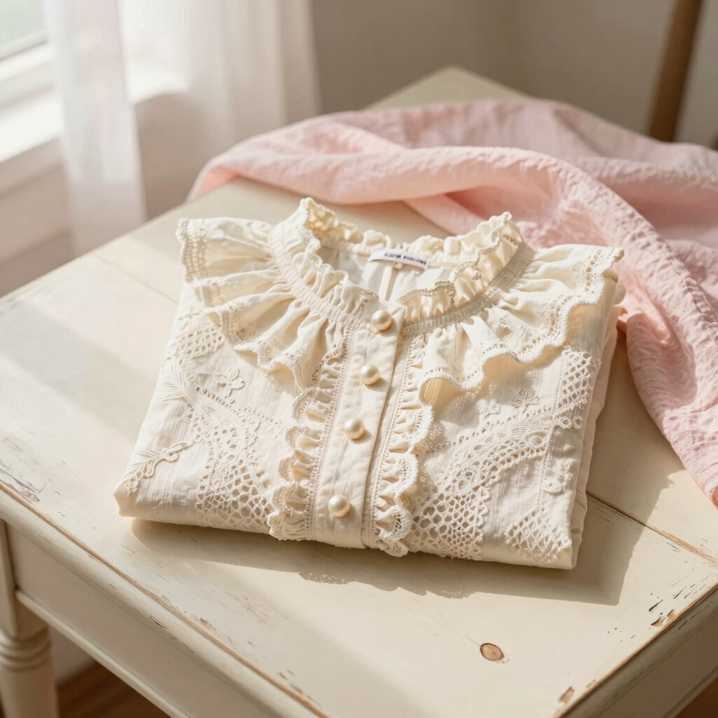 Maison Juliette Lace Blouse