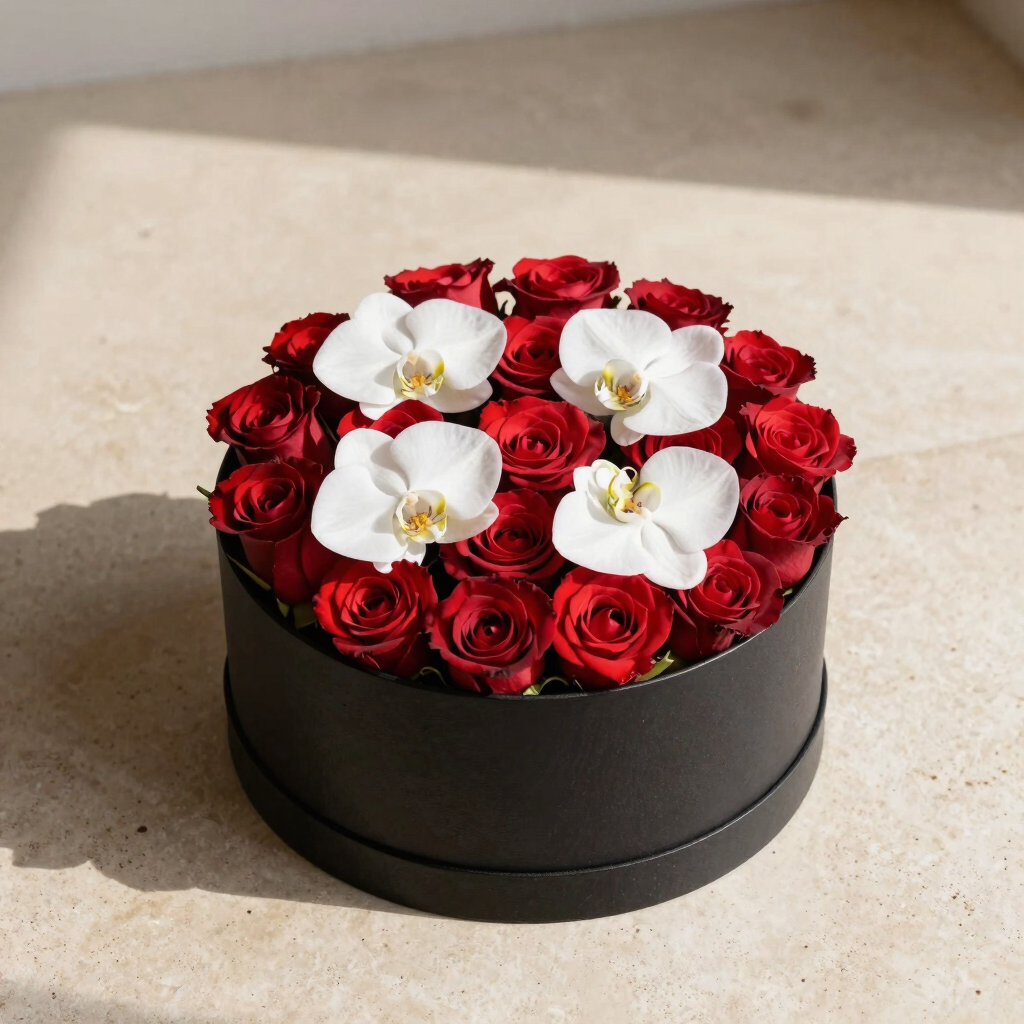 Velvet Rose & Orchid Gift Box