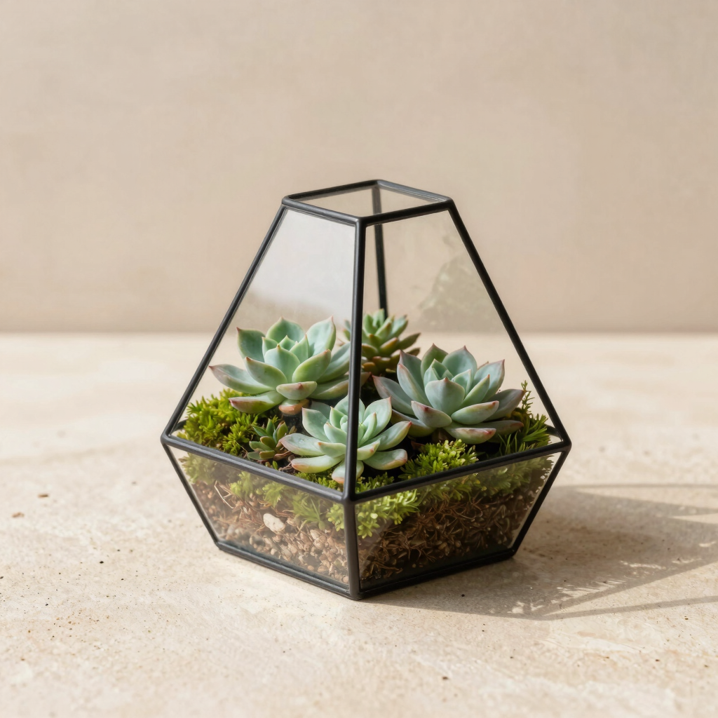 Sage and Emerald Terrarium