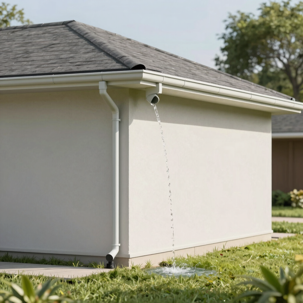 Gutter Cleaning & Downspout Flushing