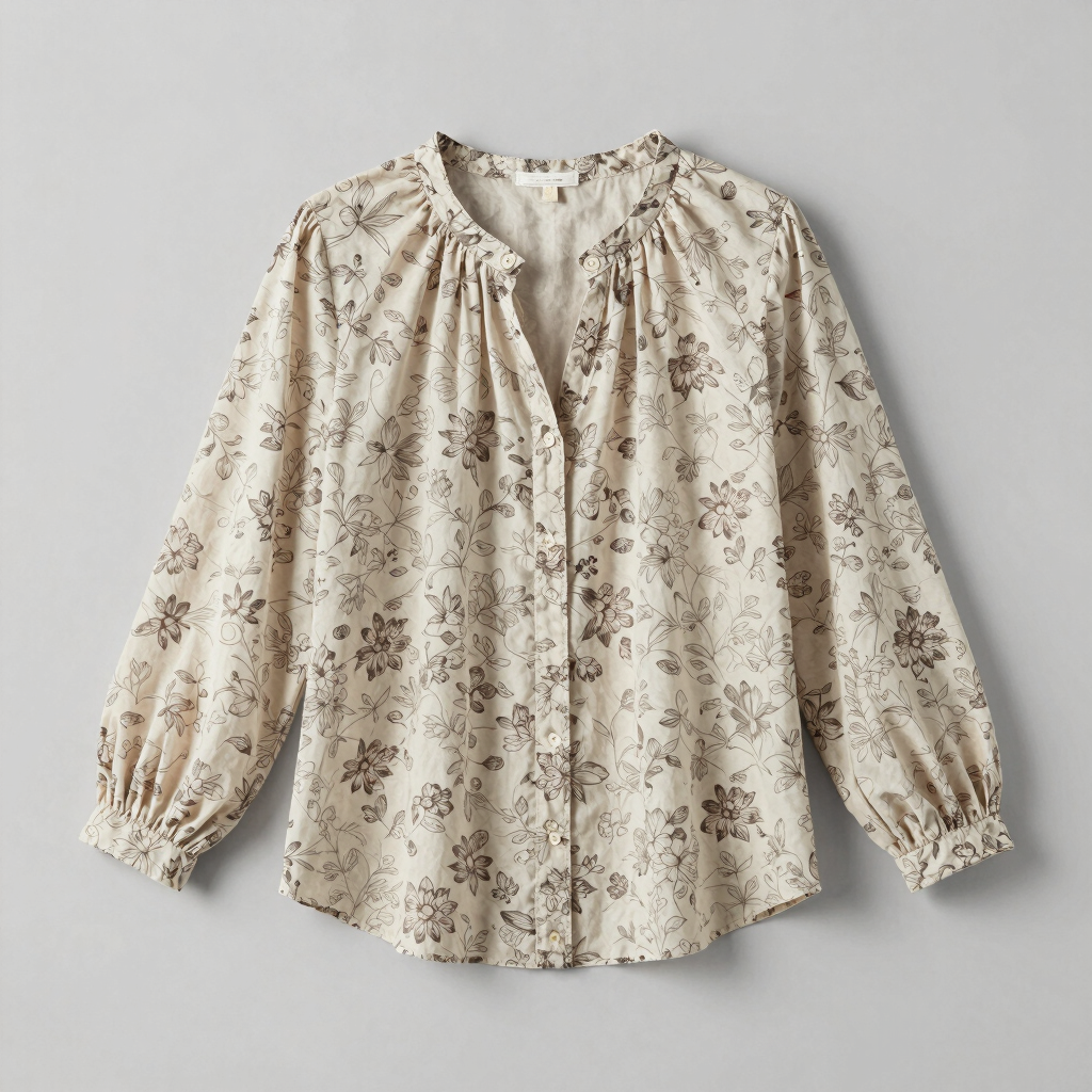 Blusa Viscose Estampada Flow