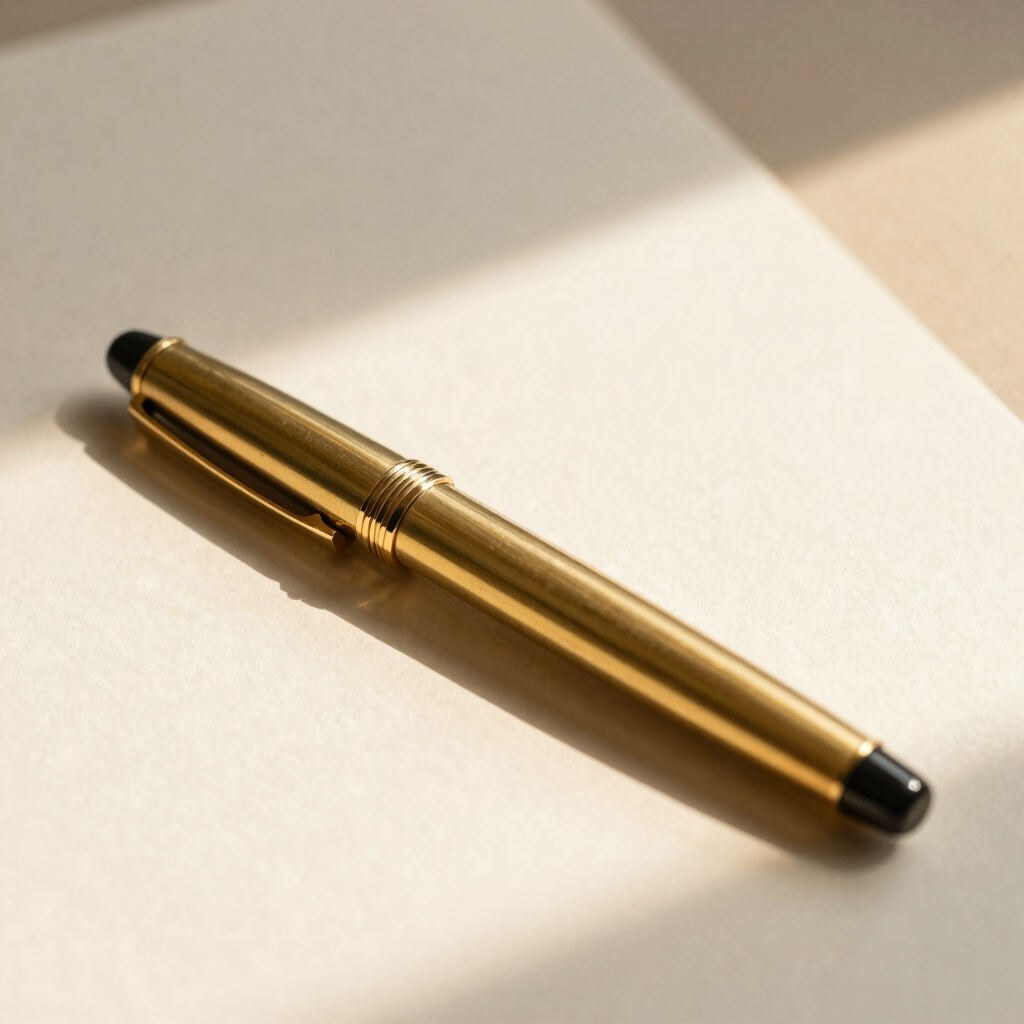 Pure Brass Fountain Pen