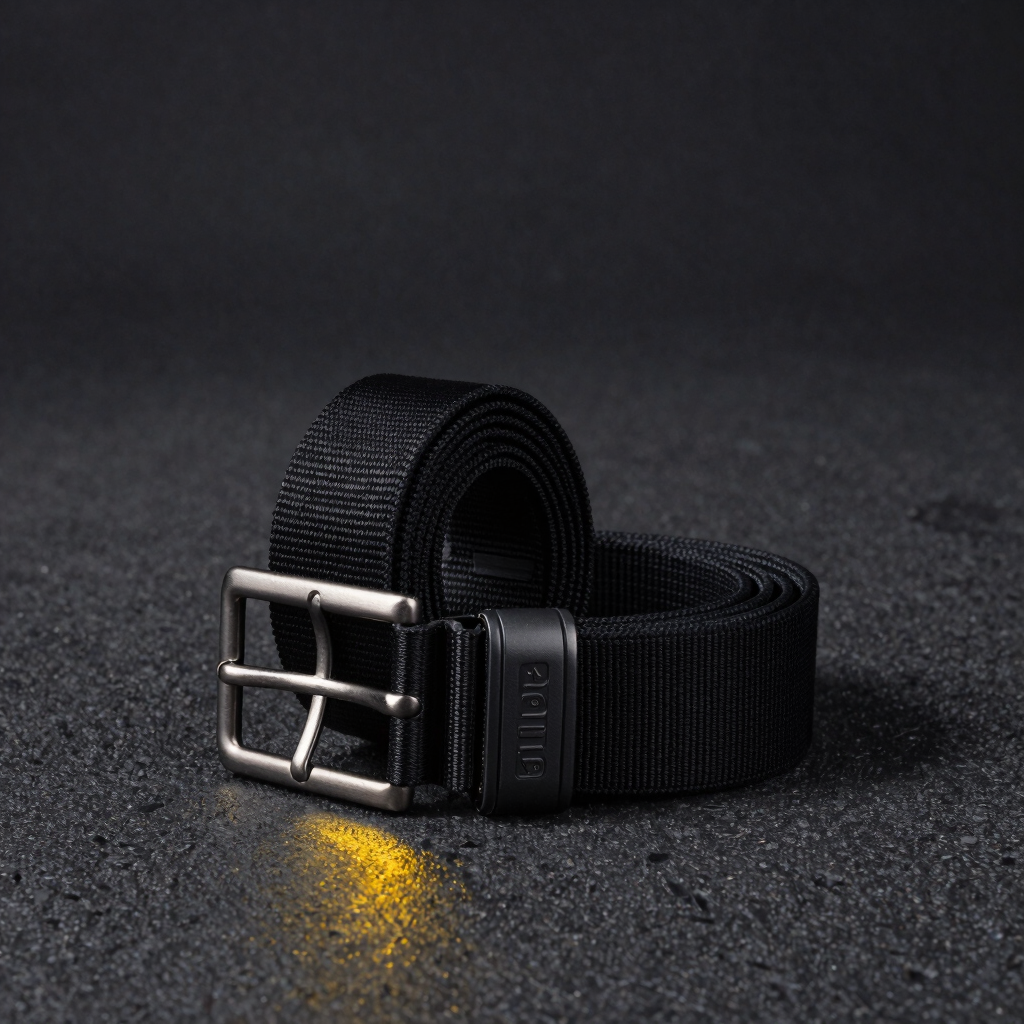 Industrial Webbing Logo Belt